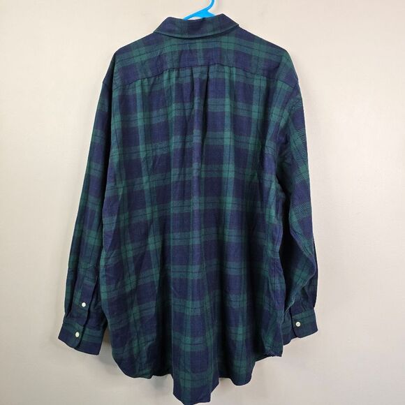 Ralph Lauren Mens Long Sleeve Button Down Performance Flannel 2XB - Picture 3 of 6